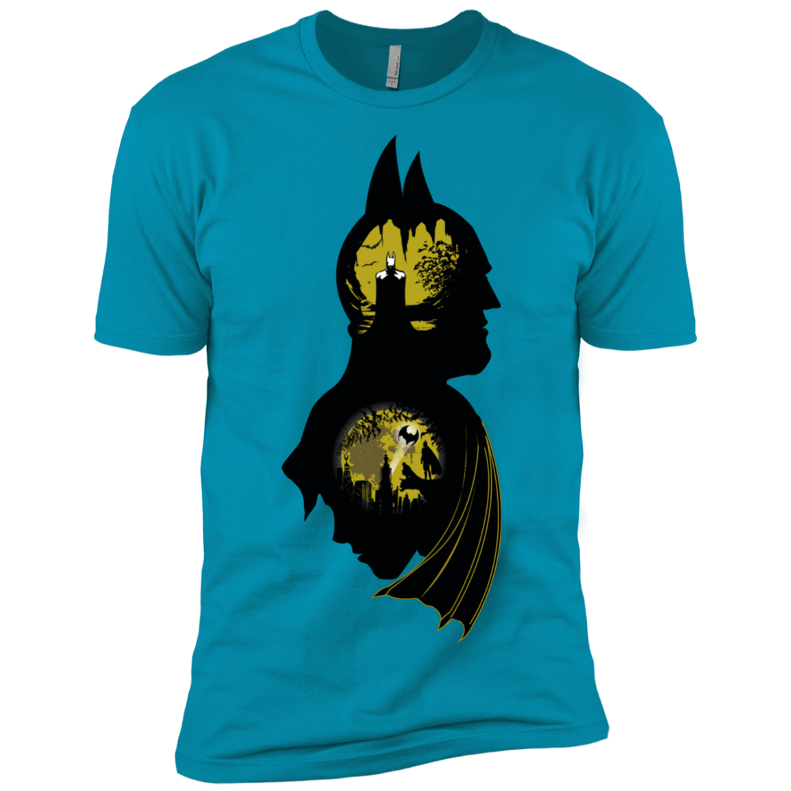 T-Shirts Turquoise / X-Small Bat Detective Men's Premium T-Shirt