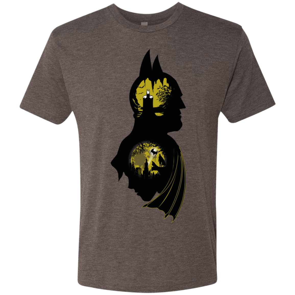 T-Shirts Macchiato / Small Bat Detective Men's Triblend T-Shirt