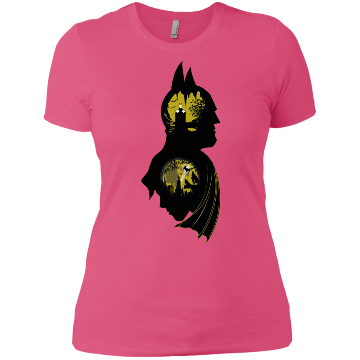 T-Shirts Hot Pink / X-Small Bat Detective Women's Premium T-Shirt