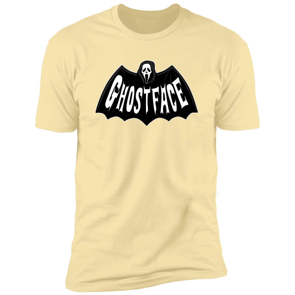 T-Shirts Banana Cream / S Bat-Ghostface Men's Premium T-Shirt