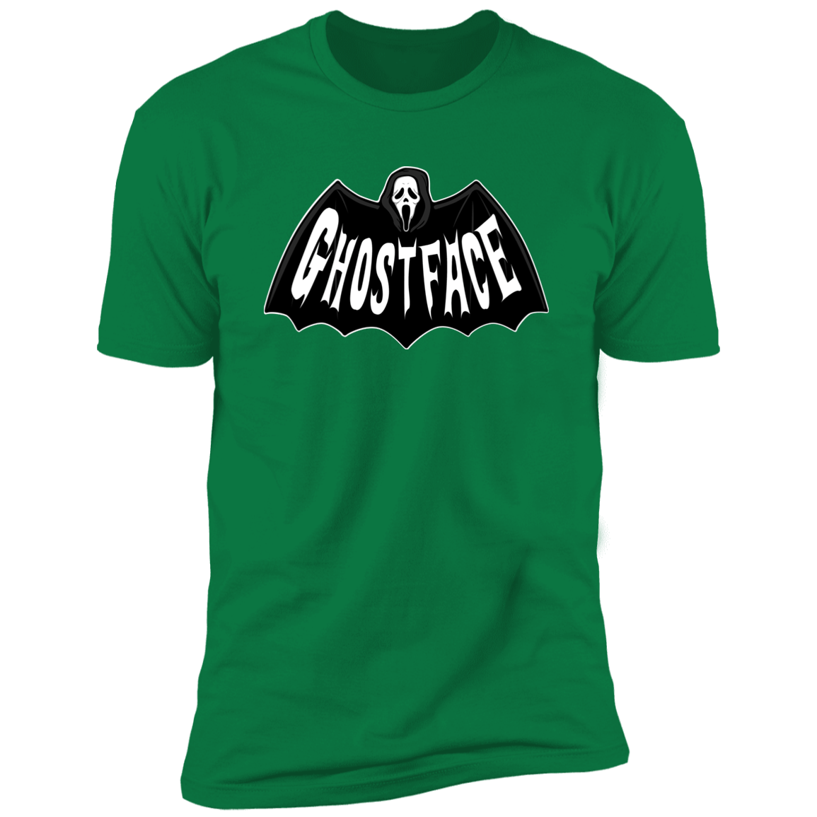 T-Shirts Kelly Green / S Bat-Ghostface Men's Premium T-Shirt