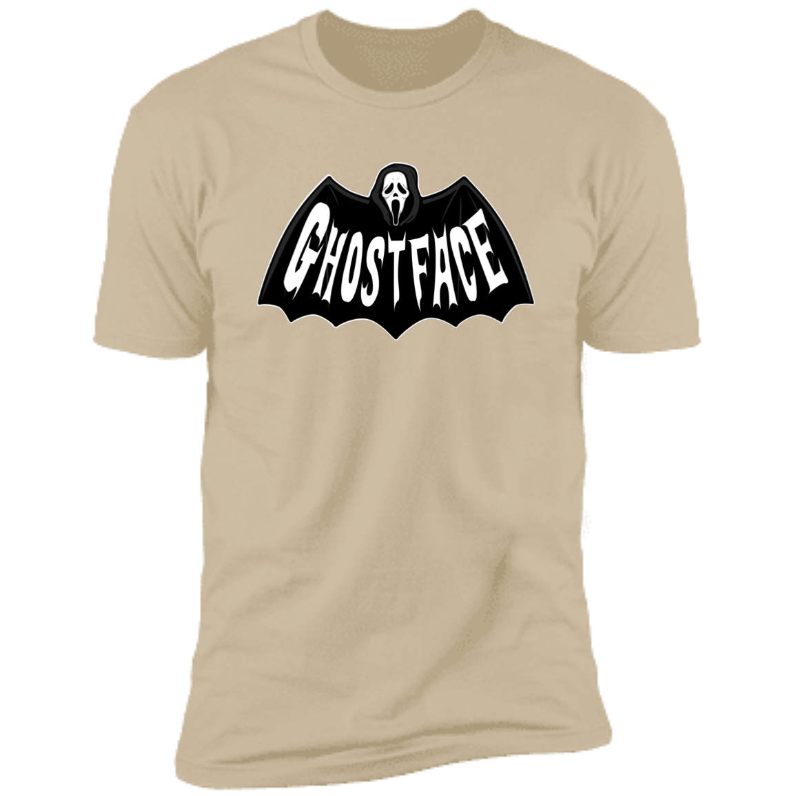 T-Shirts Sand / S Bat-Ghostface Men's Premium T-Shirt