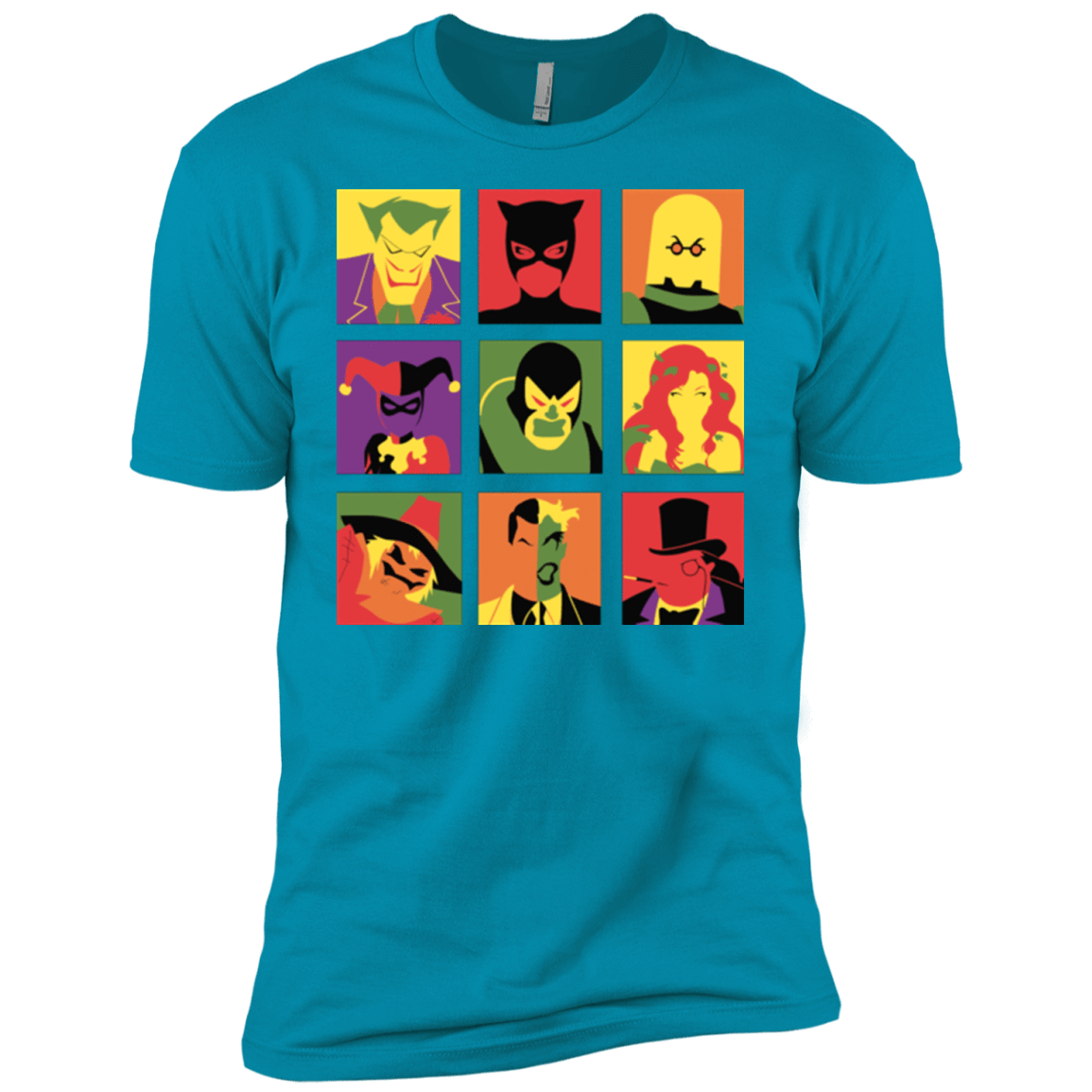 T-Shirts Turquoise / YXS Bat Pop Boys Premium T-Shirt