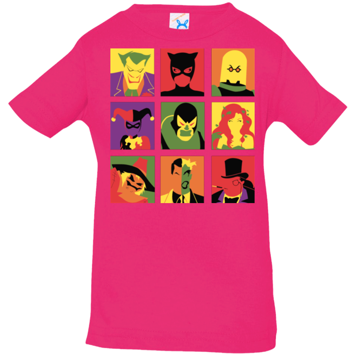 T-Shirts Hot Pink / 6 Months Bat Pop Infant PremiumT-Shirt