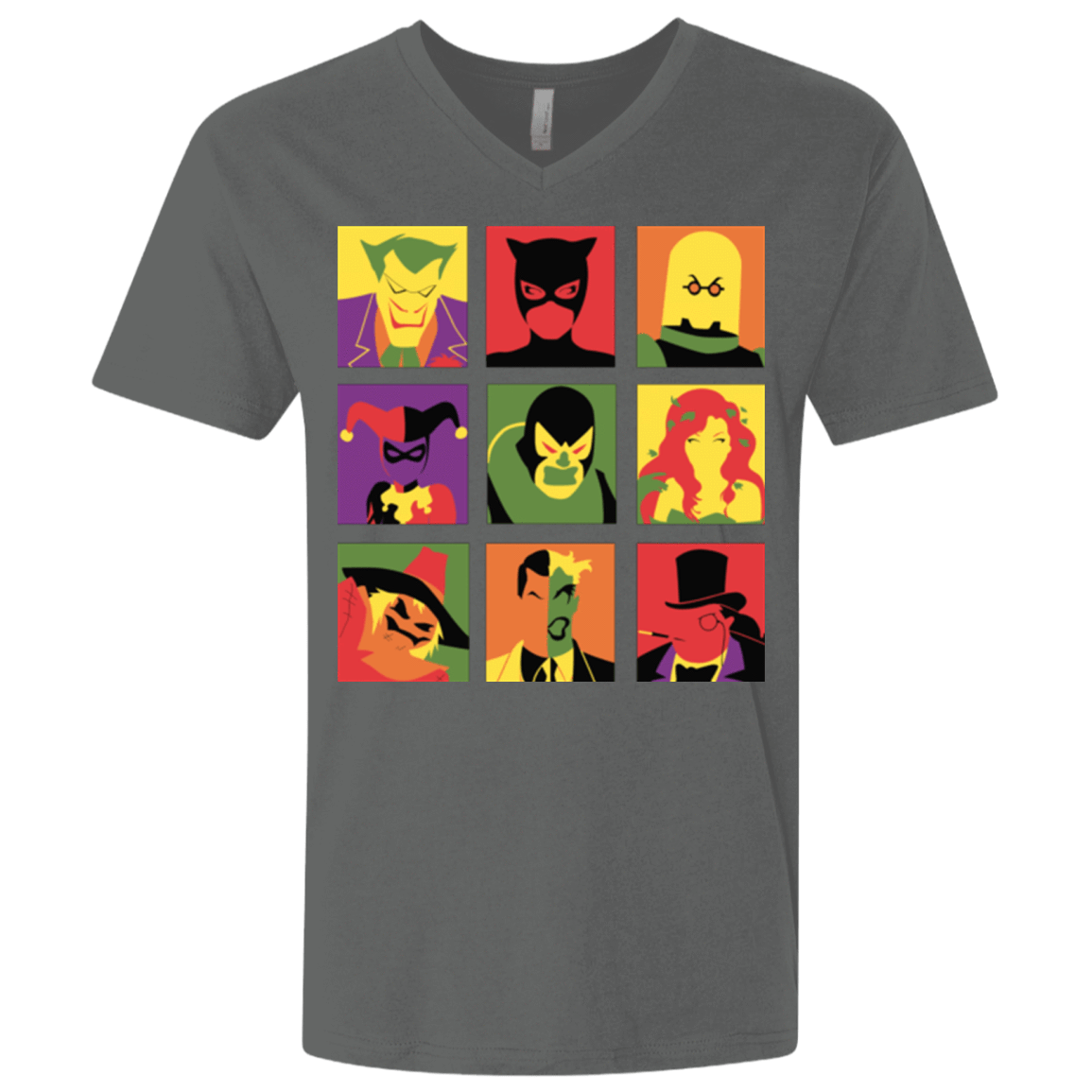 T-Shirts Heavy Metal / X-Small Bat Pop Men's Premium V-Neck