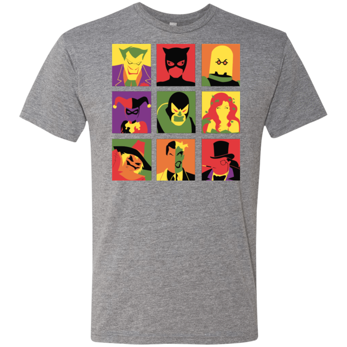 T-Shirts Premium Heather / Small Bat Pop Men's Triblend T-Shirt