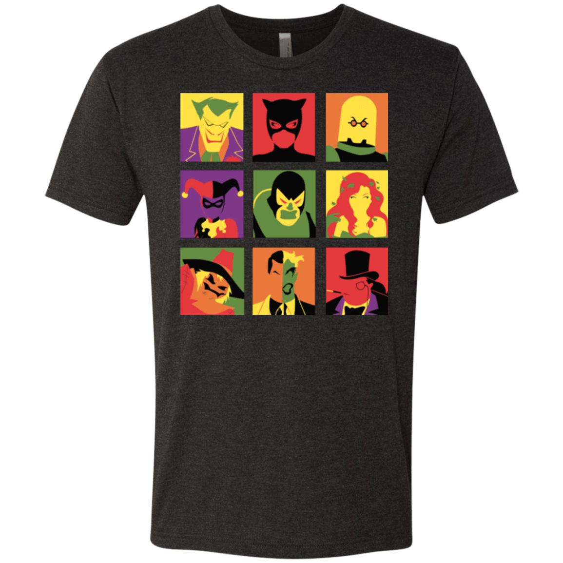 T-Shirts Vintage Black / Small Bat Pop Men's Triblend T-Shirt