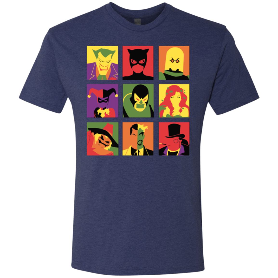 T-Shirts Vintage Navy / Small Bat Pop Men's Triblend T-Shirt