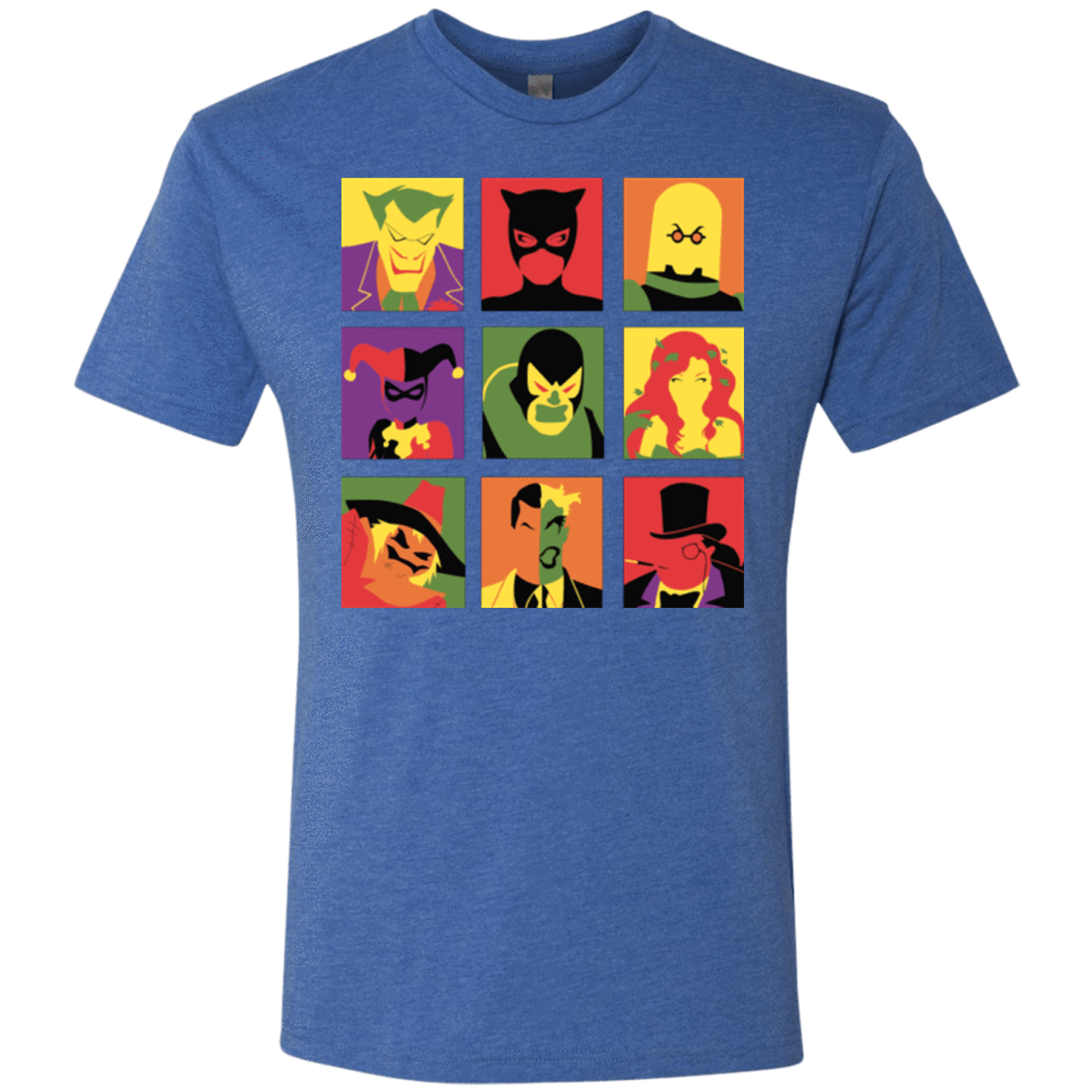 T-Shirts Vintage Royal / Small Bat Pop Men's Triblend T-Shirt