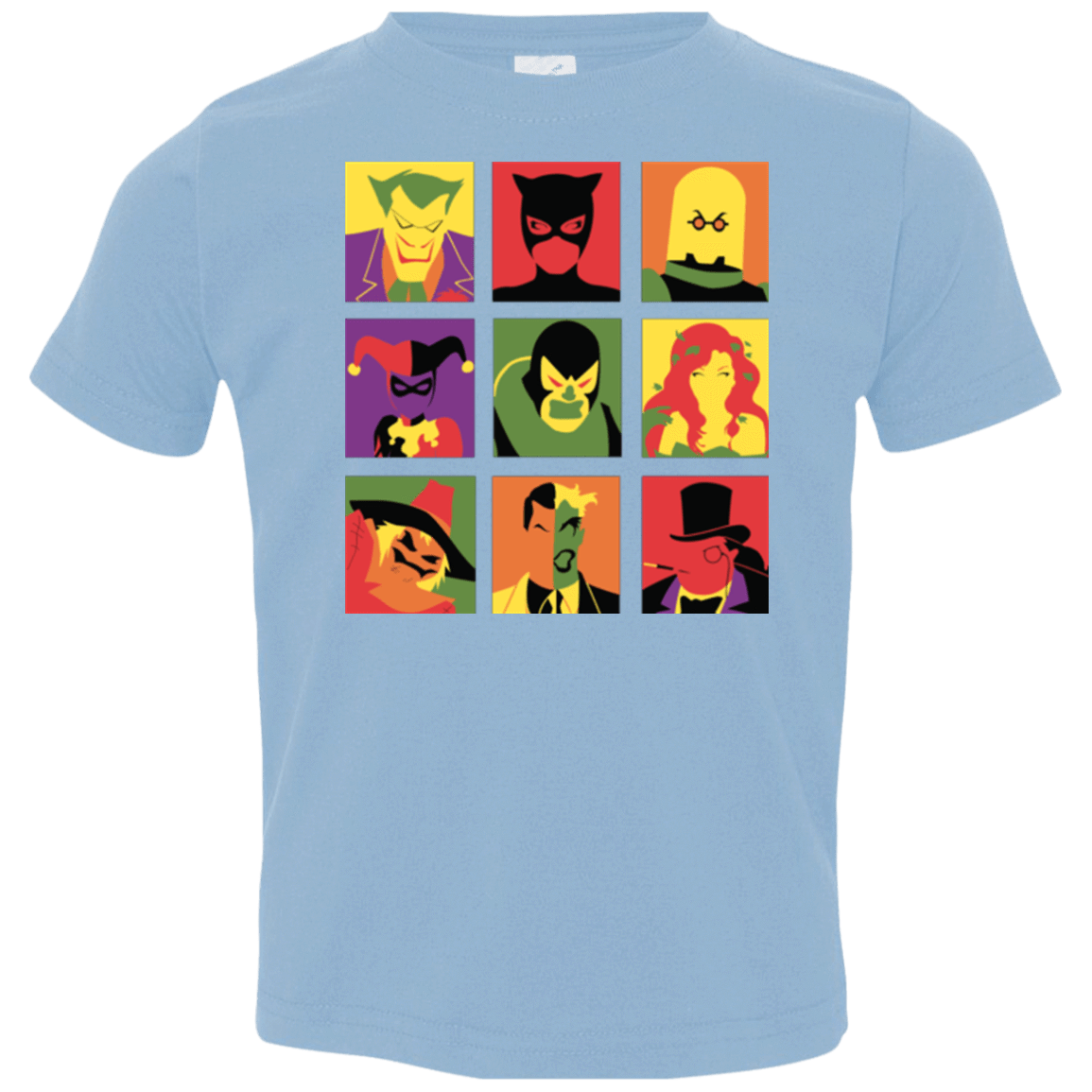 T-Shirts Light Blue / 2T Bat Pop Toddler Premium T-Shirt