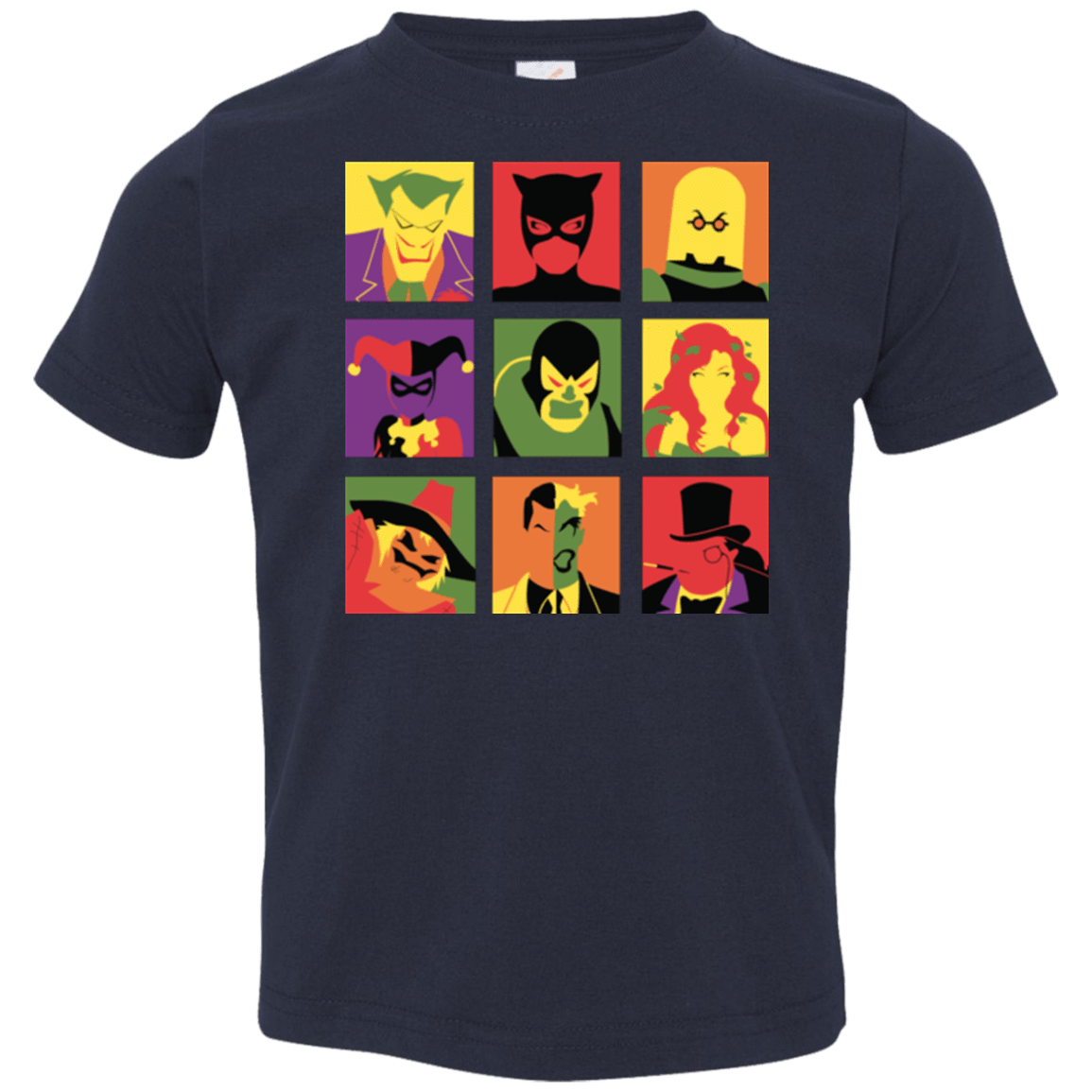 T-Shirts Navy / 2T Bat Pop Toddler Premium T-Shirt