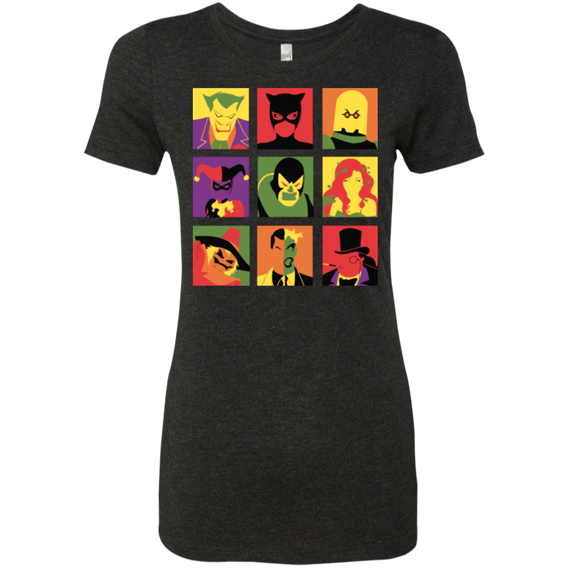 T-Shirts Vintage Black / Small Bat Pop Women's Triblend T-Shirt