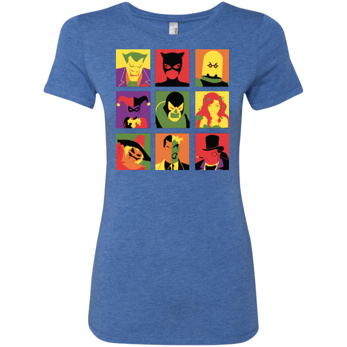 T-Shirts Vintage Royal / Small Bat Pop Women's Triblend T-Shirt