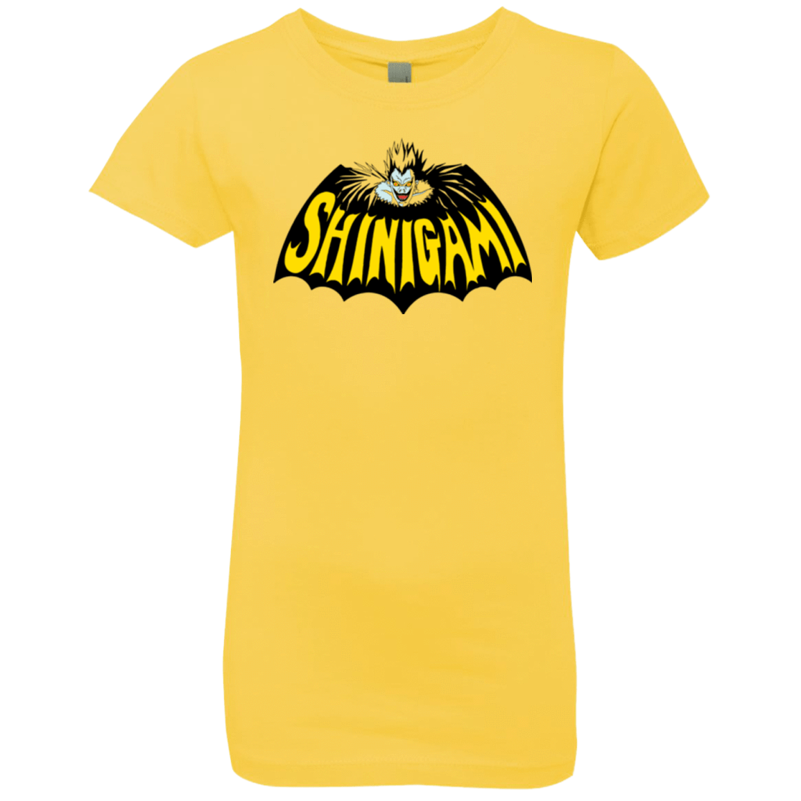 T-Shirts Vibrant Yellow / YXS Bat Shinigami Girls Premium T-Shirt