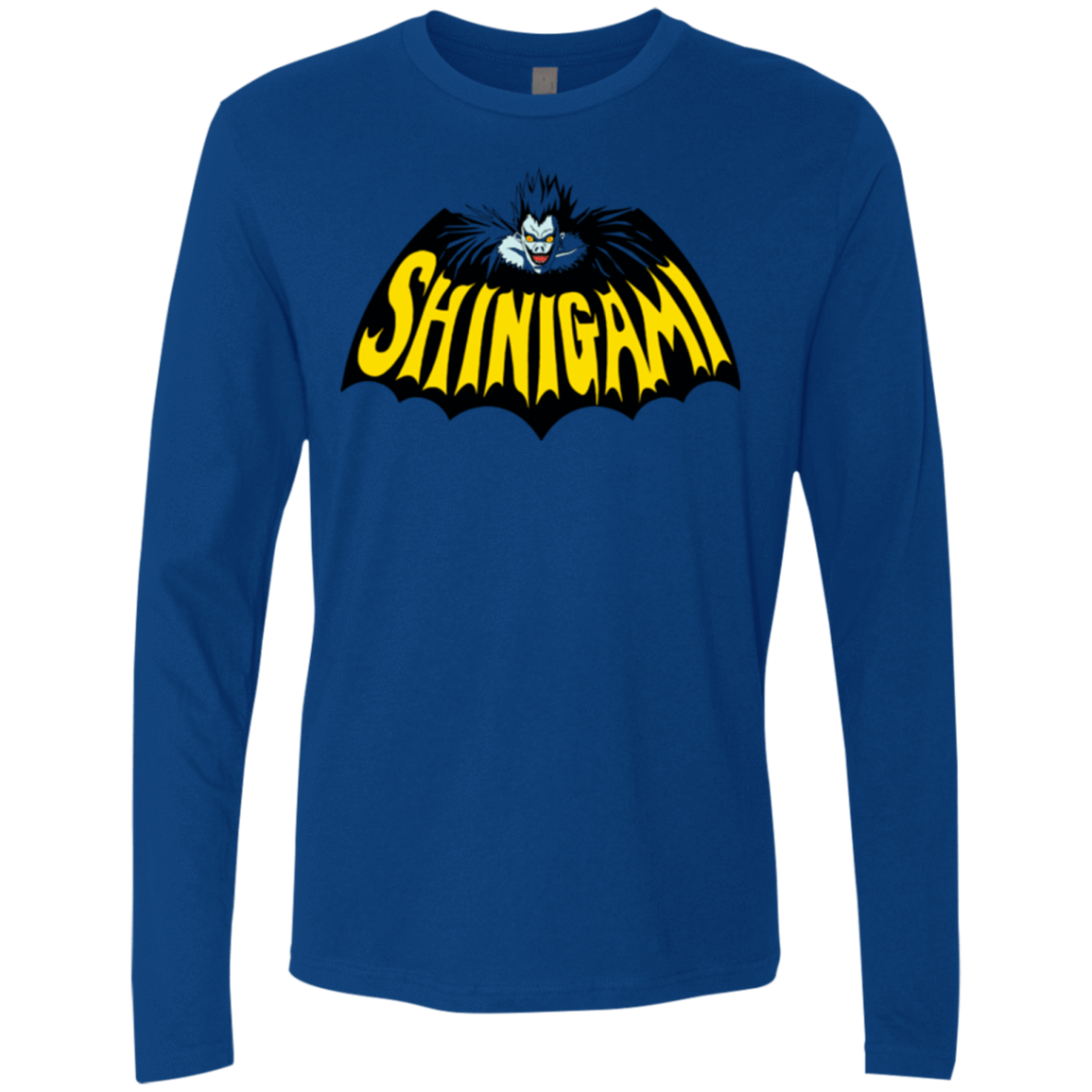 T-Shirts Royal / Small Bat Shinigami Men's Premium Long Sleeve