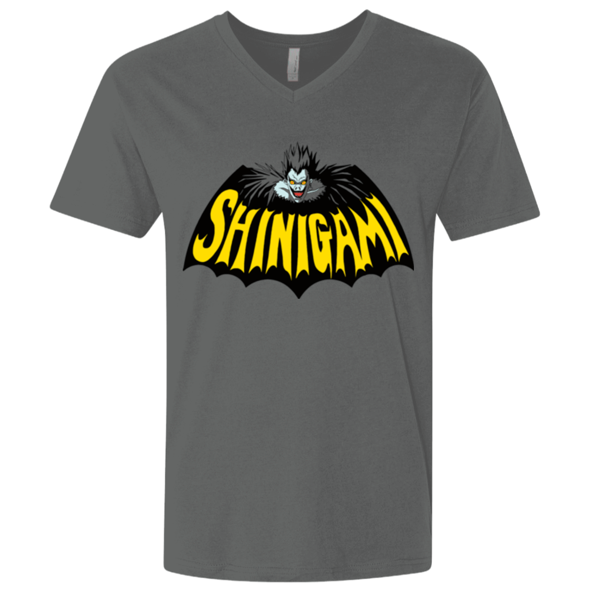 T-Shirts Heavy Metal / X-Small Bat Shinigami Men's Premium V-Neck