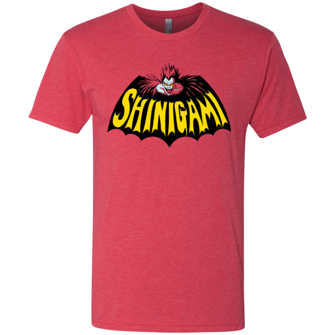 T-Shirts Vintage Red / Small Bat Shinigami Men's Triblend T-Shirt
