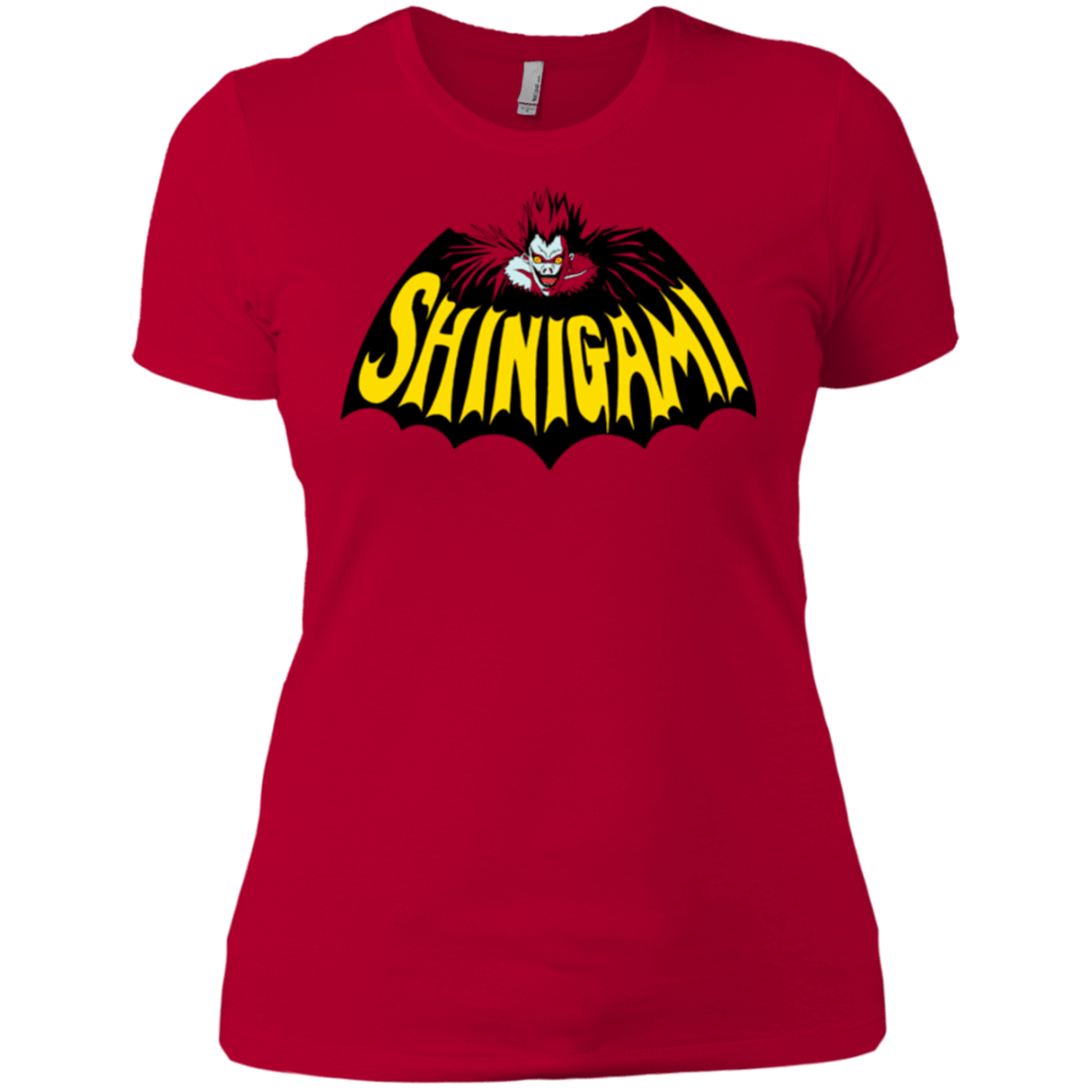 T-Shirts Red / X-Small Bat Shinigami Women's Premium T-Shirt