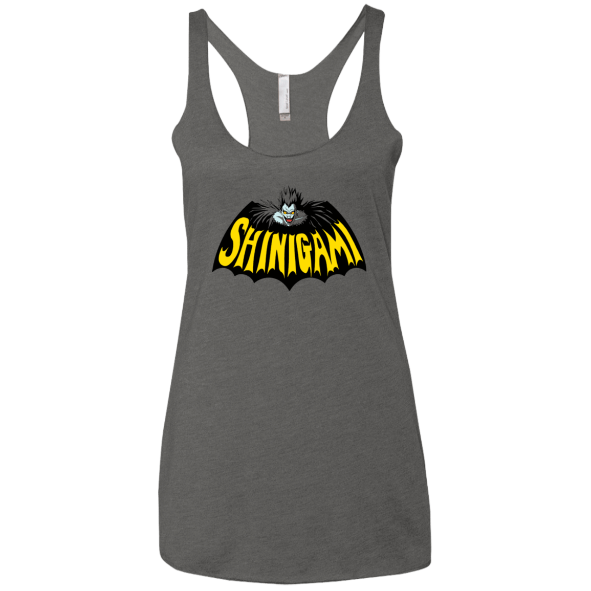 T-Shirts Premium Heather / X-Small Bat Shinigami Women's Triblend Racerback Tank