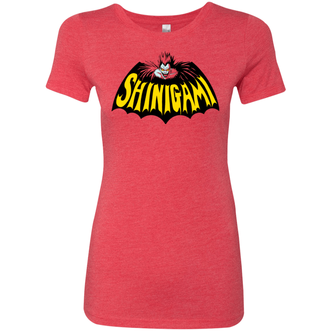 T-Shirts Vintage Red / Small Bat Shinigami Women's Triblend T-Shirt