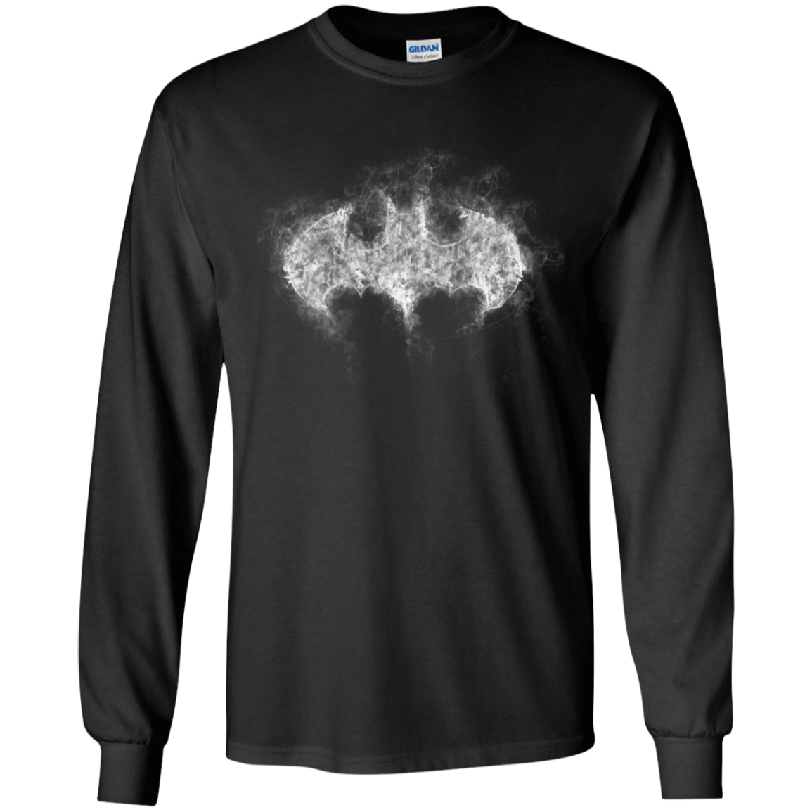 T-Shirts Black / S Bat Smoke Men's Long Sleeve T-Shirt