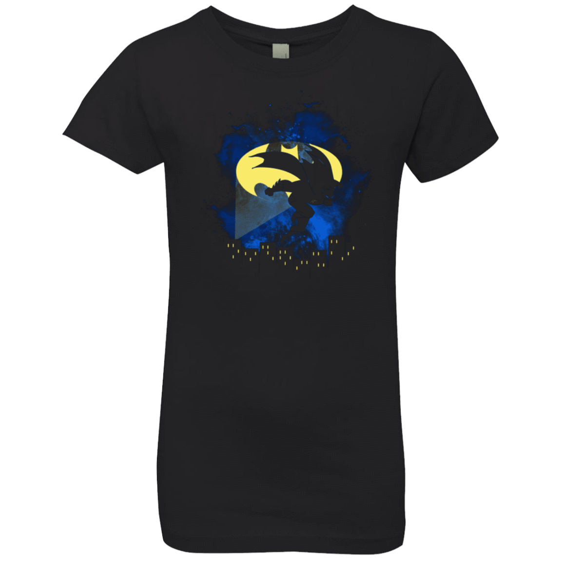 T-Shirts Black / YXS BAT SPACE Girls Premium T-Shirt