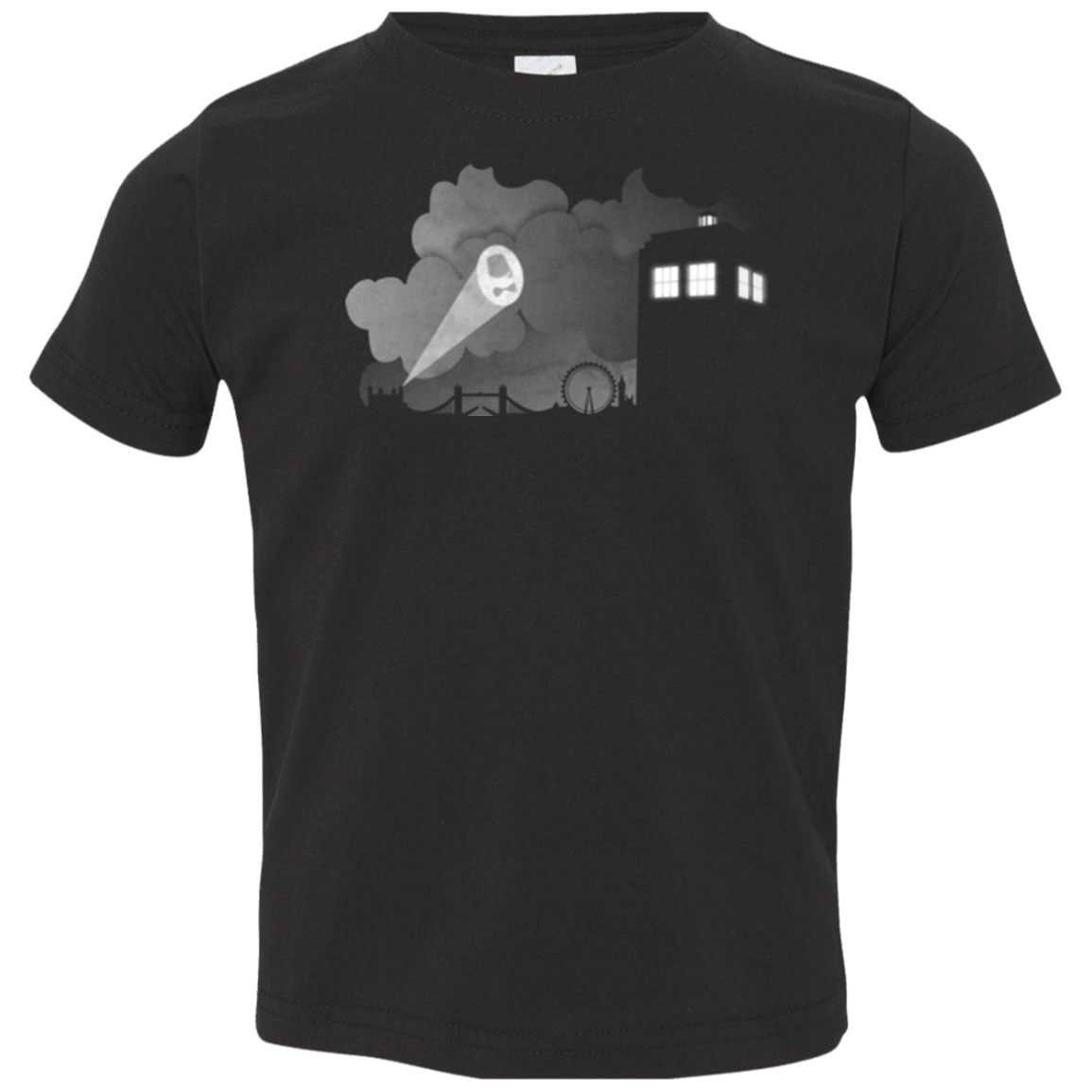 T-Shirts Black / 2T Bat Tardis Toddler Premium T-Shirt