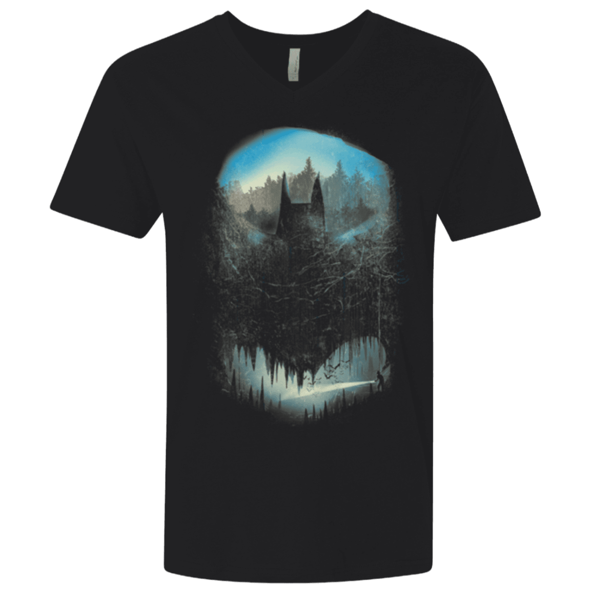 Batcaving Men's Premium V-Neck