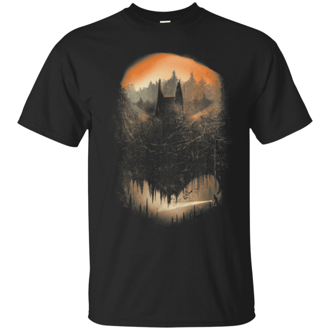 T-Shirts Black / Small Batcaving Orange Version T-Shirt