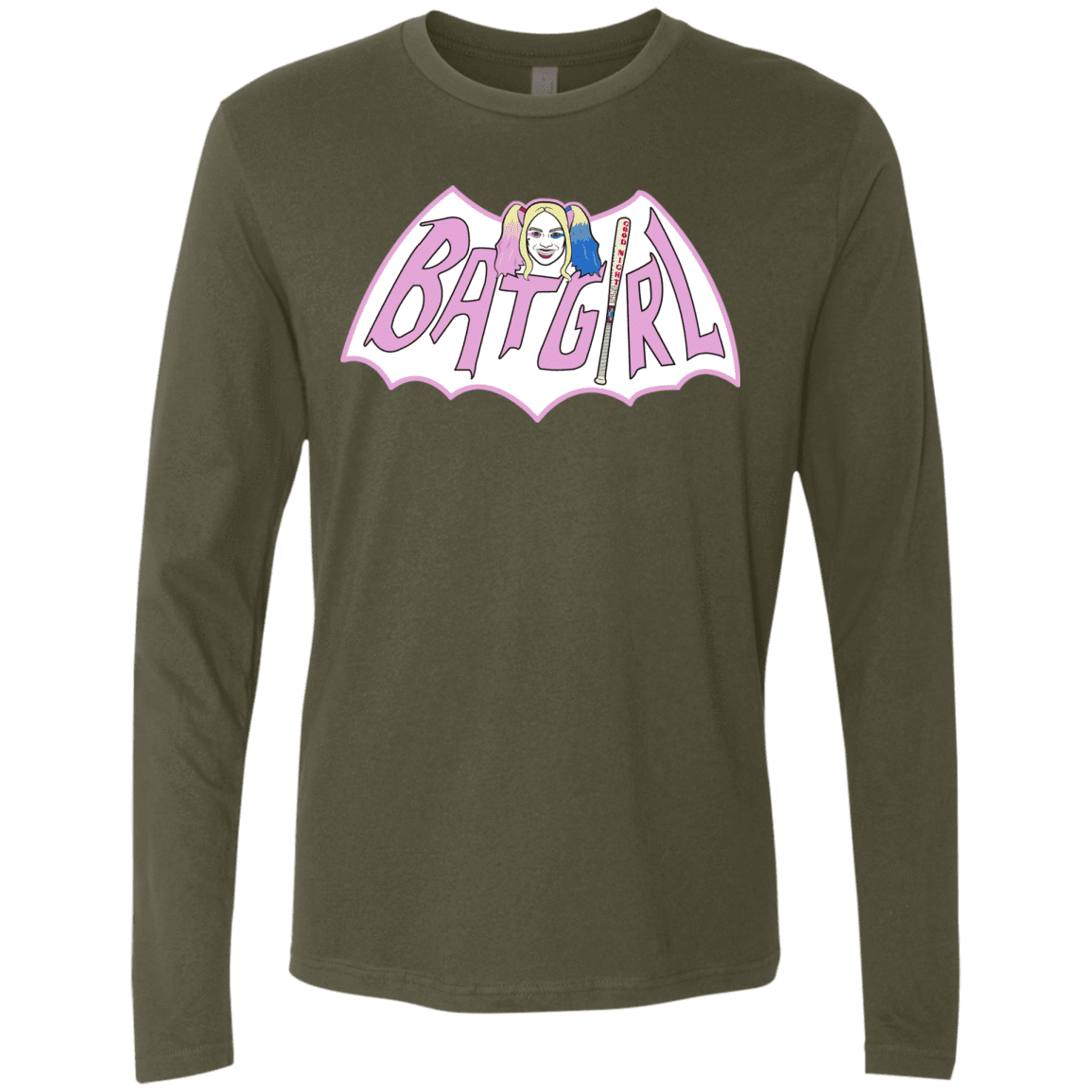 Batgirl Men's Premium Long Sleeve