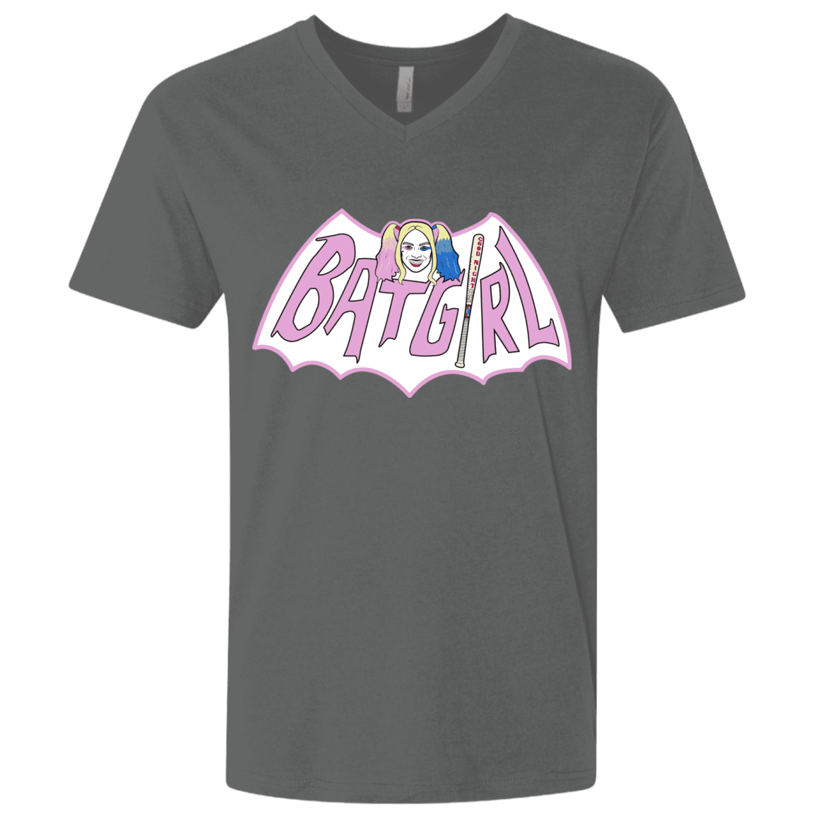 T-Shirts Heavy Metal / X-Small Batgirl Men's Premium V-Neck