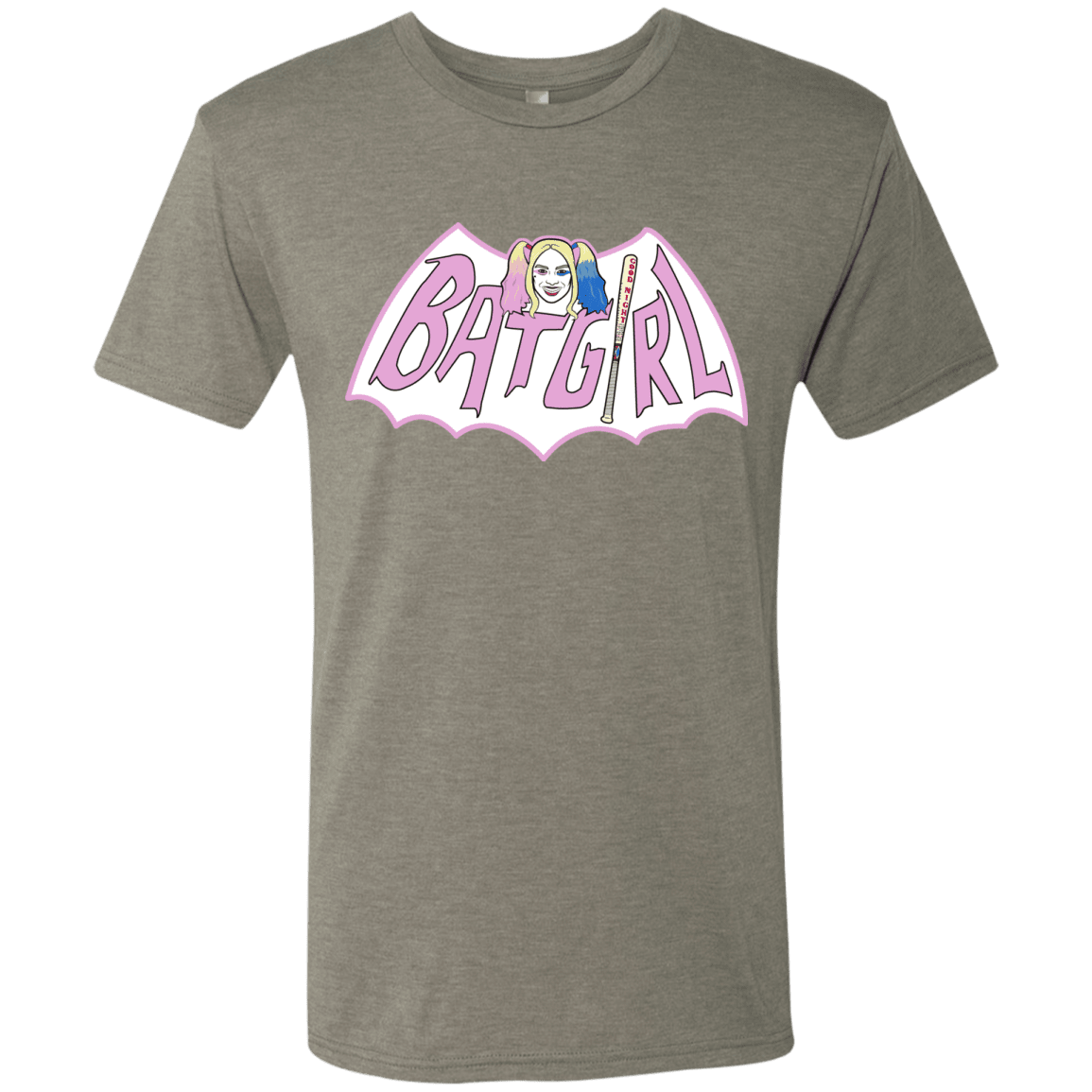 T-Shirts Venetian Grey / Small Batgirl Men's Triblend T-Shirt