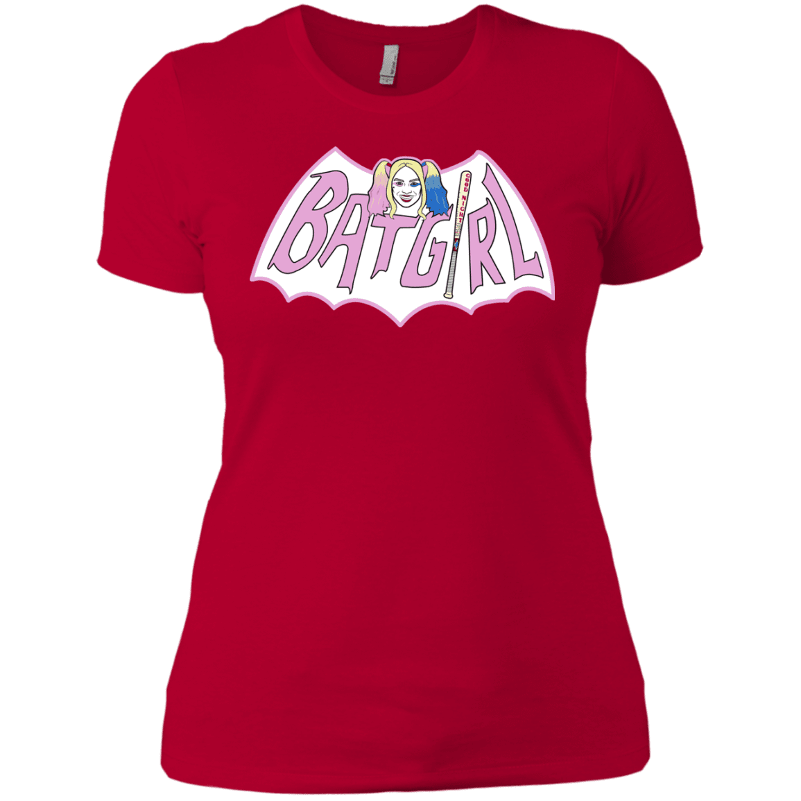 T-Shirts Red / X-Small Batgirl Women's Premium T-Shirt