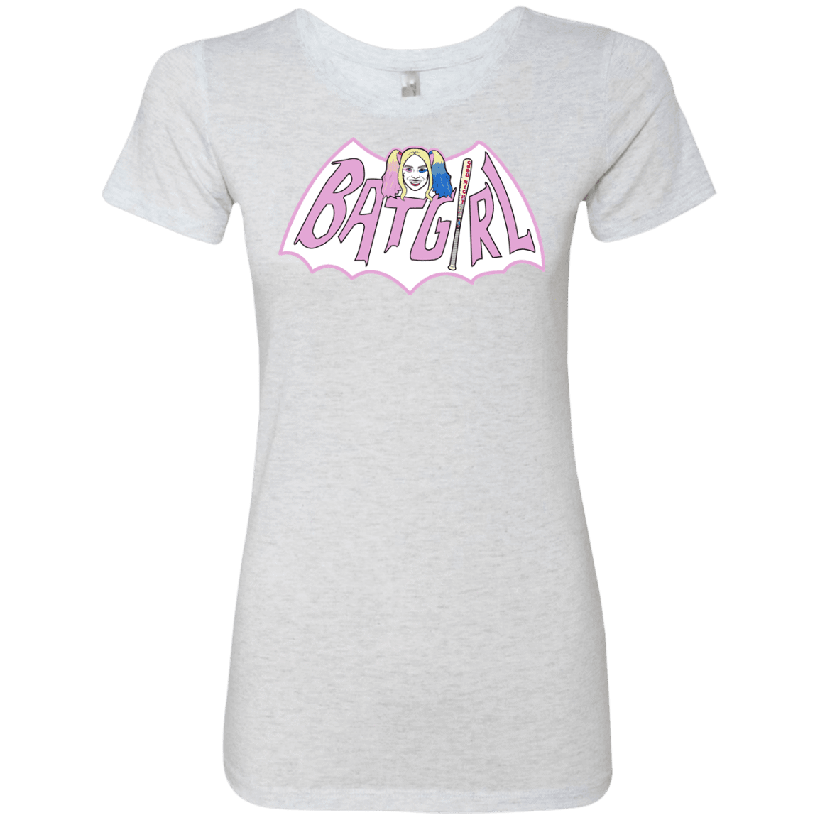 T-Shirts Heather White / Small Batgirl Women's Triblend T-Shirt