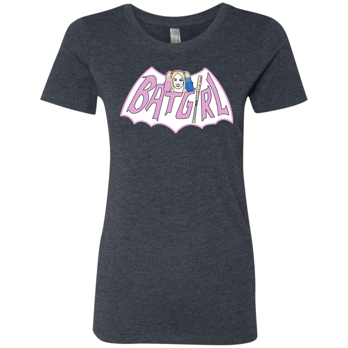 T-Shirts Vintage Navy / Small Batgirl Women's Triblend T-Shirt