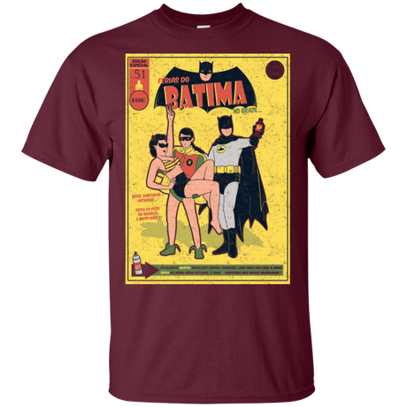 T-Shirts Maroon / S Batima T-Shirt