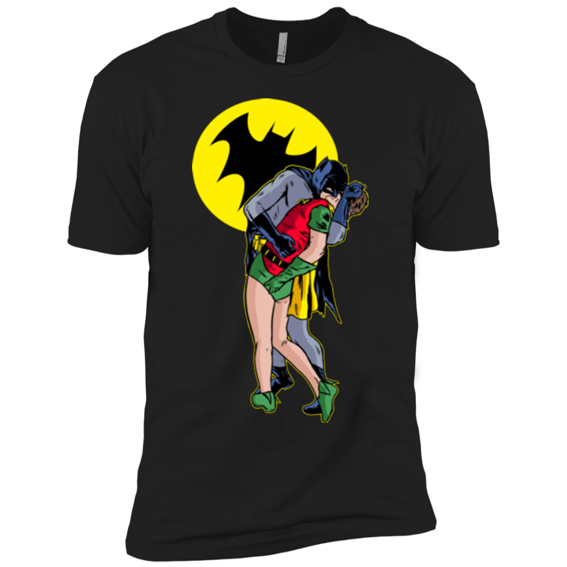 T-Shirts Black / YXS Batkiss Signal Boys Premium T-Shirt