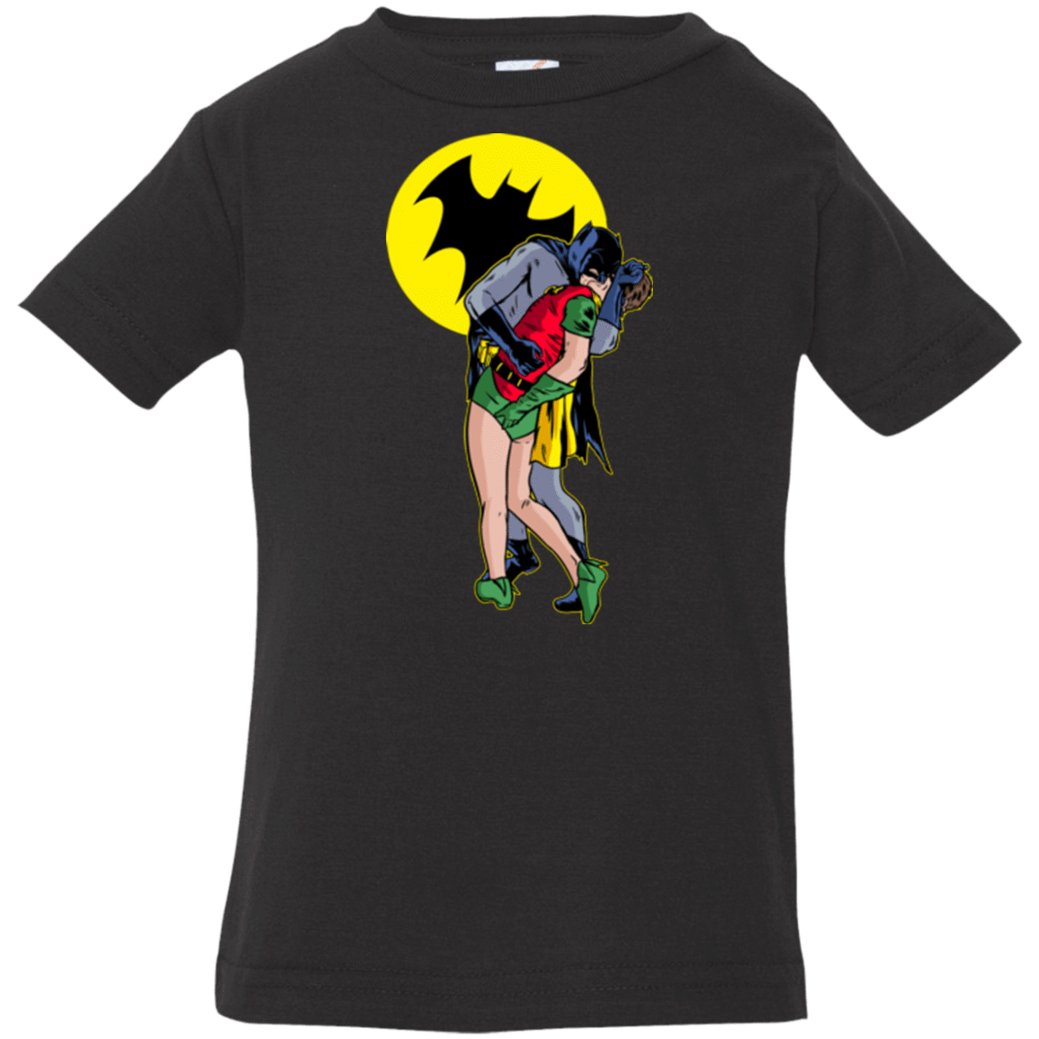 T-Shirts Black / 6 Months Batkiss Signal Infant PremiumT-Shirt