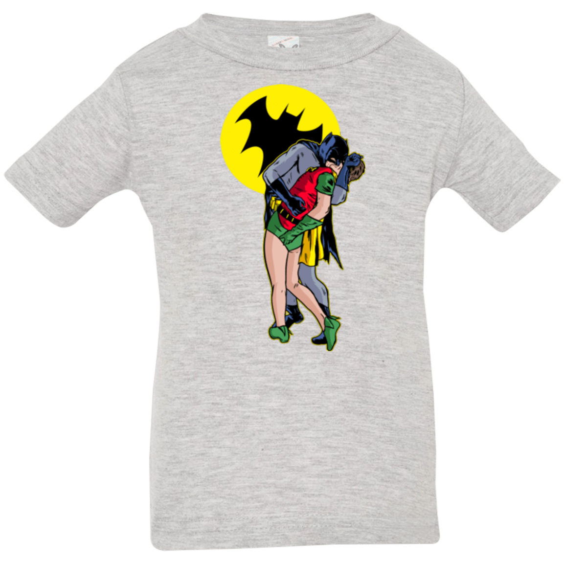 T-Shirts Heather / 6 Months Batkiss Signal Infant PremiumT-Shirt