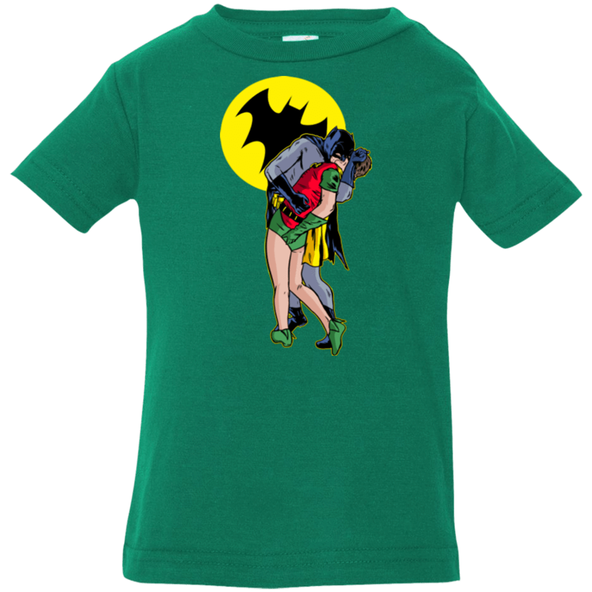 T-Shirts Kelly / 6 Months Batkiss Signal Infant PremiumT-Shirt