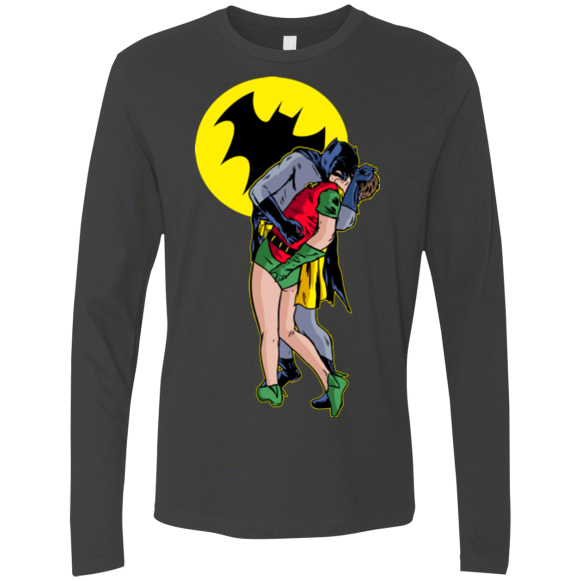 T-Shirts Heavy Metal / Small Batkiss Signal Men's Premium Long Sleeve