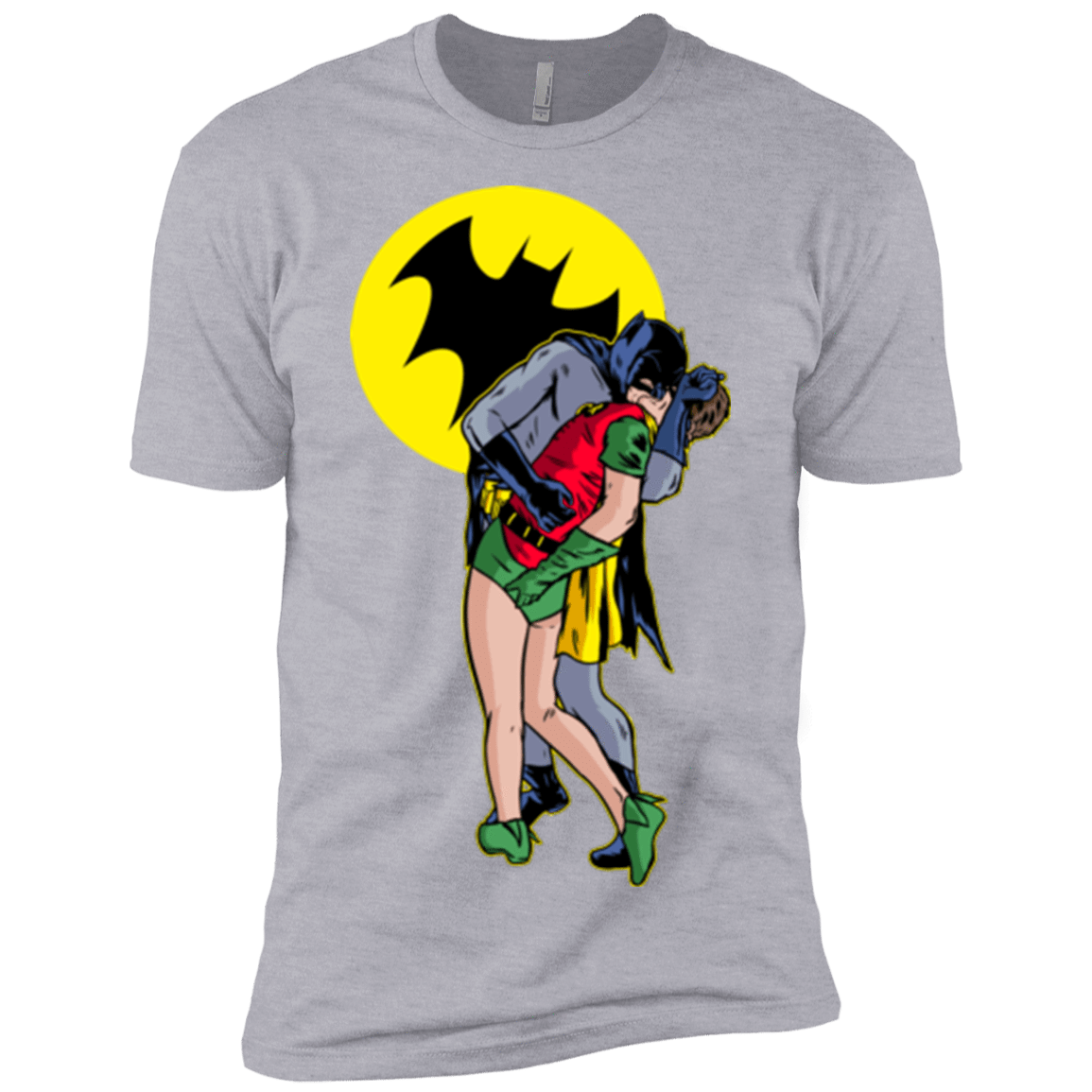 T-Shirts Heather Grey / X-Small Batkiss Signal Men's Premium T-Shirt