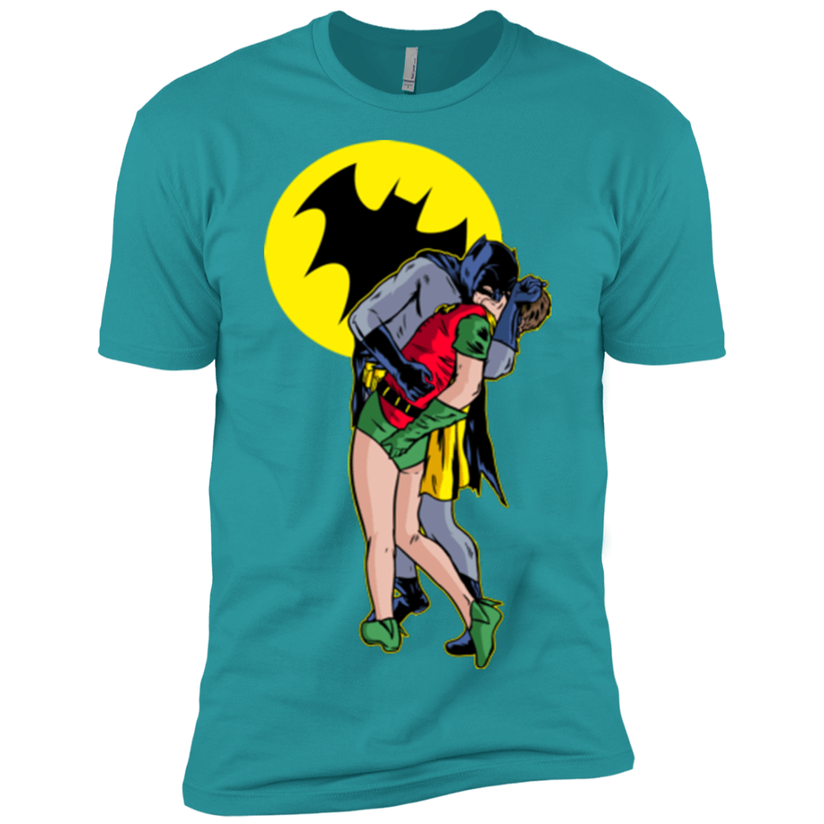 T-Shirts Tahiti Blue / X-Small Batkiss Signal Men's Premium T-Shirt