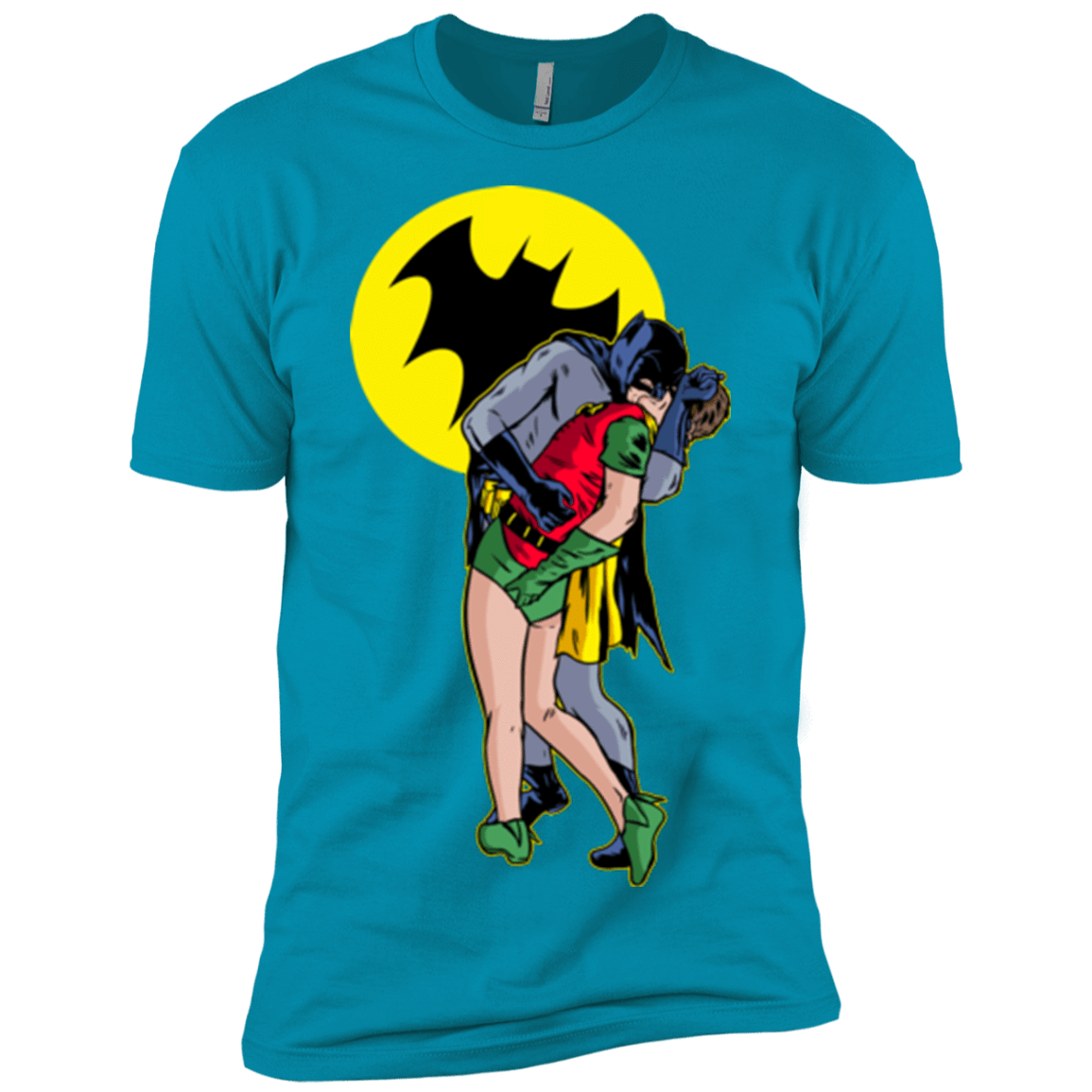 T-Shirts Turquoise / X-Small Batkiss Signal Men's Premium T-Shirt