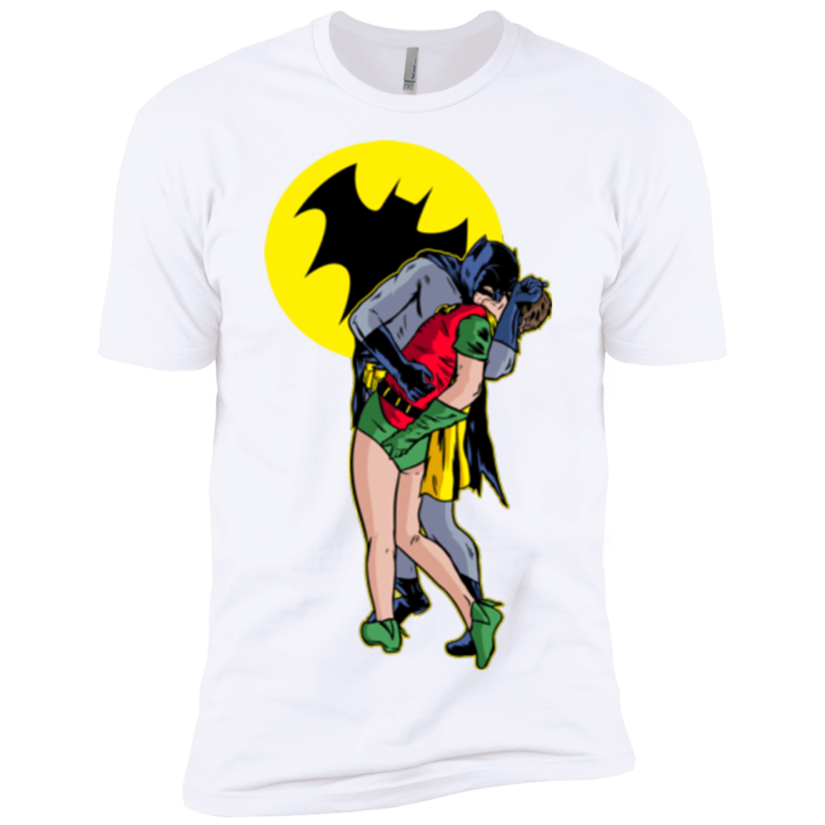 T-Shirts White / X-Small Batkiss Signal Men's Premium T-Shirt