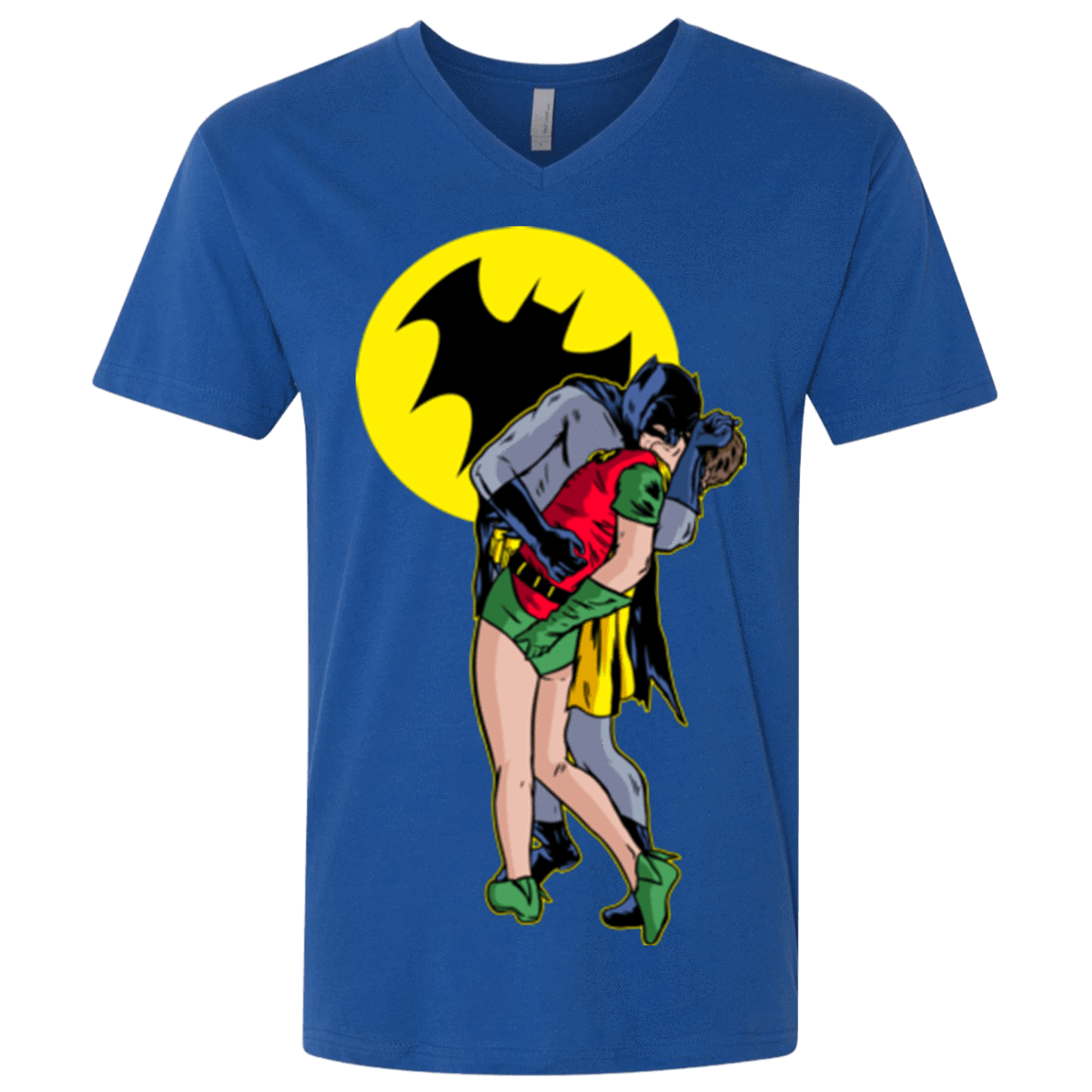 T-Shirts Royal / X-Small Batkiss Signal Men's Premium V-Neck