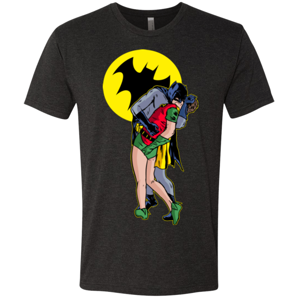 T-Shirts Vintage Black / Small Batkiss Signal Men's Triblend T-Shirt