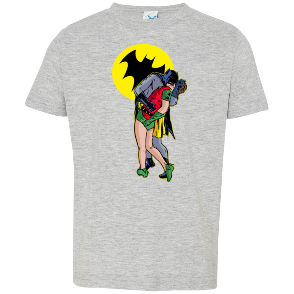T-Shirts Heather / 2T Batkiss Signal Toddler Premium T-Shirt