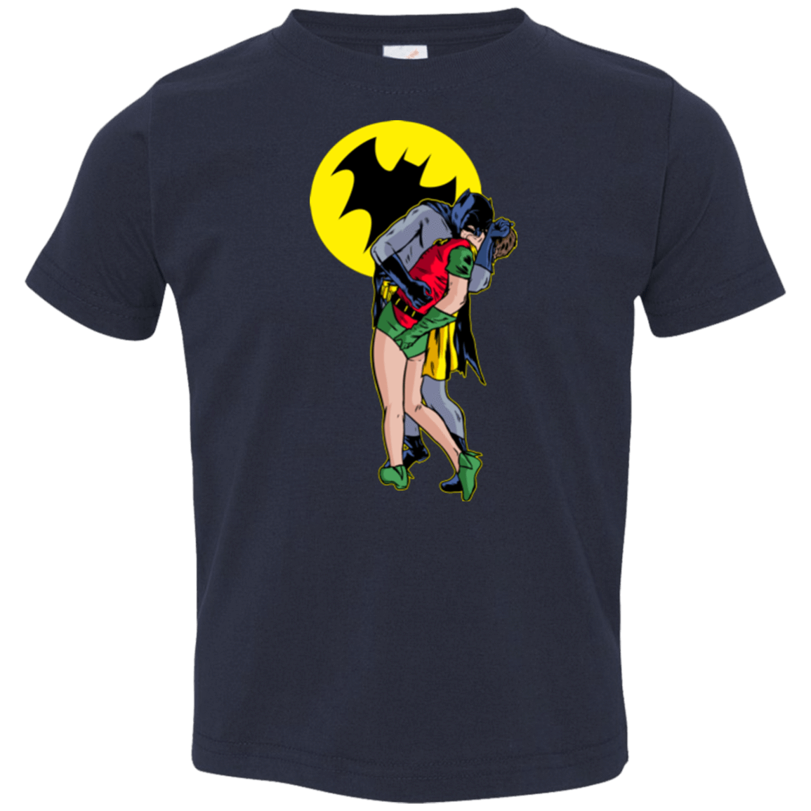 T-Shirts Navy / 2T Batkiss Signal Toddler Premium T-Shirt