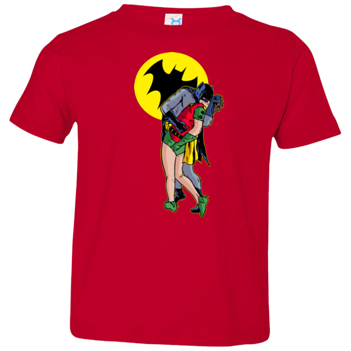 T-Shirts Red / 2T Batkiss Signal Toddler Premium T-Shirt
